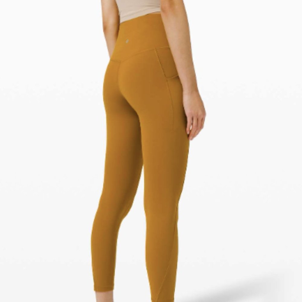 Lululemon Align Pants with Pockets- Gold Spice
